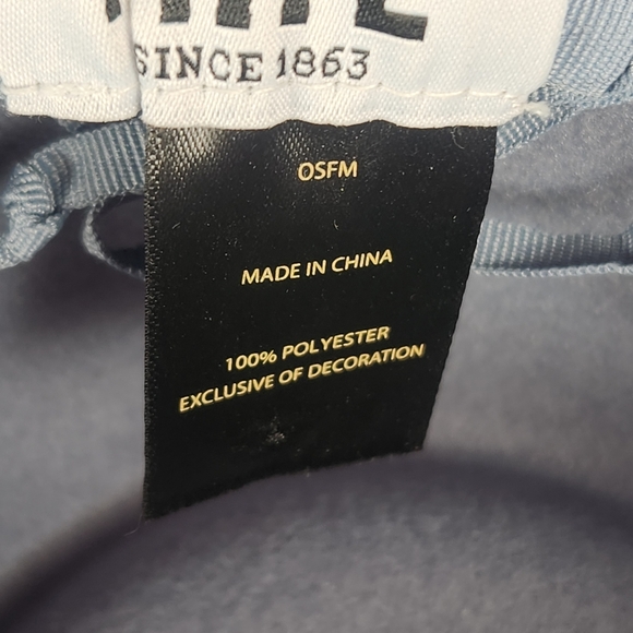 FRYE Cowboy Hat One Size Blue Western - Picture 5 of 11